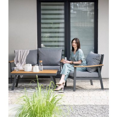 Комплект садовой мебели Garden Line LUBLANA Серый ALM9545 фото - 13