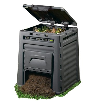 Садовый компостер без основы Keter E-COMPOSTER 320 л Черный 231597-1