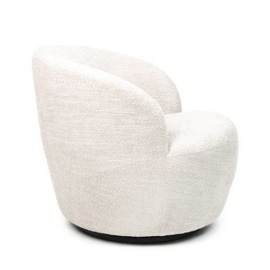 Кресло мягкое поворотное Homla SVINGEN Экрю 221256 фото - 2