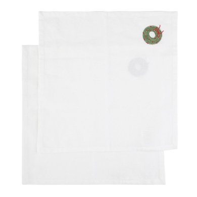 Набор салфеток Homla CLAG 40х40 см 2 шт Белый 218363