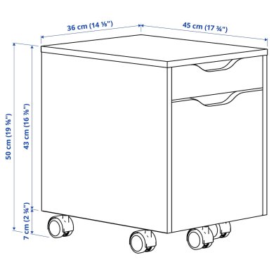 IKEA ALEX (ИКЕА АЛЕКС) 09582664 фото - 7