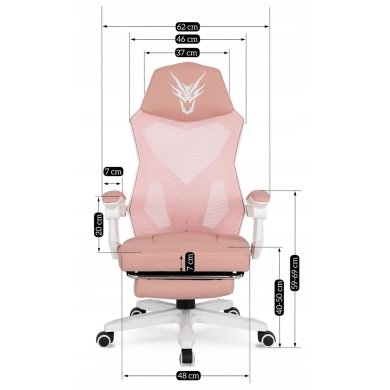 Геймерское кресло Mebel Elit BING Розовый - 13 Геймерское кресло Mebel Elit BING Розовый ME.BING/B/R/T/FO фото - 13