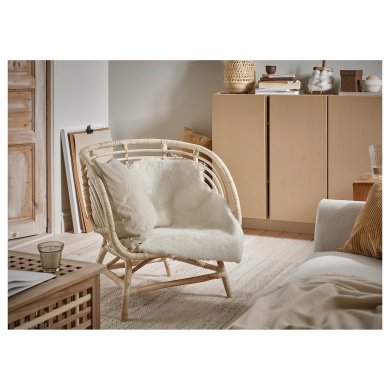 IKEA Килим TOFTLUND 55x85 см Білий (ИКЕА ТОФТЛУНД) 20420241 фото - 8