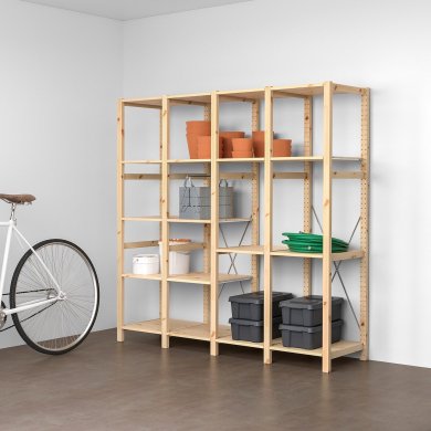 IKEA Стеллаж IVAR Дерево (ИКЕА ИВАР) 99407067 фото - 3