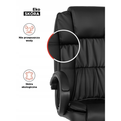 Офісне крісло Mebel Elit KEVIN Чорний - 6 Офісне крісло Mebel Elit KEVIN Чорний ME.KEVIN/CZ/E/FO фото - 6