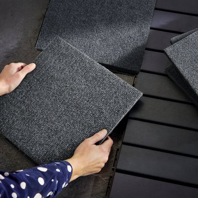 IKEA Плитка для підлоги RUNNEN Темно-сірий (ИКЕА РУННЕН) 40557799 фото - 5