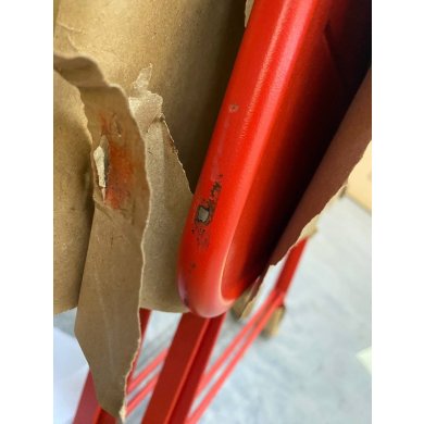 IKEA УЦІНКА Складаний садовий стіл SUNDSO Червоний brak/30582577 фото - 4