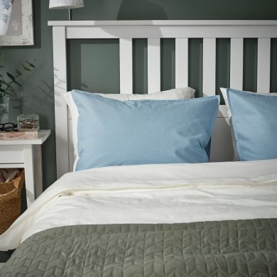 Наволочка ANGSLILJA 50х60 см Голубой - 2 IKEA Наволочка ANGSLILJA 50х60 см Голубой (ИКЕА АНГЛИЙСКИЙ) 10592030 фото - 2