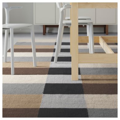 IKEA Килим STOCKHOLM 250x350 см Різнокольоровий (ИКЕА СТОКГОЛЬМ) 60229033 фото - 7