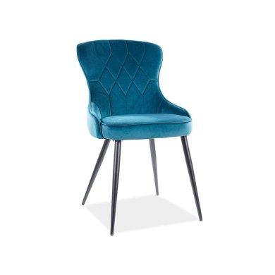 Обеденный стул Signal Lotus Velvet Бирюзовый LOTUSVCTU