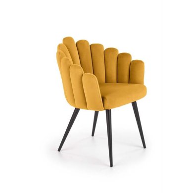 Обеденный стул Halmar K-410 Velvet Горчичный V-CH-K/410-KR-MUSZTARDOWY