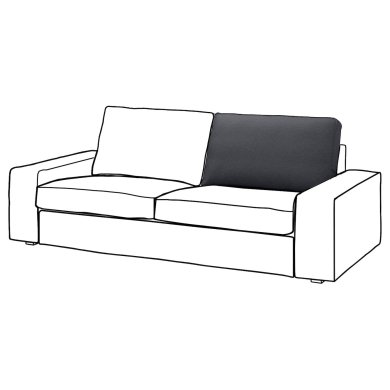 KIVIK - 2 IKEA KIVIK (ИКЕА КИВИК) 90498024 фото - 2