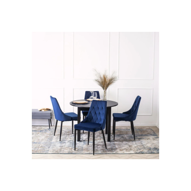 Обеденный стул Mebel Elit CORK Welur Синий ME.CORK/GR/V/K фото - 11