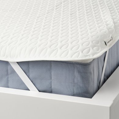 IKEA Водонепроникний наматрацник на резинці SOTNATFJARIL 90х200 см Білий (ИКЕА СОТНАТФЯРИЛ) 10531292 фото - 2