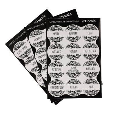 Наклейки для специй Homla OTTO 36 шт. 211098