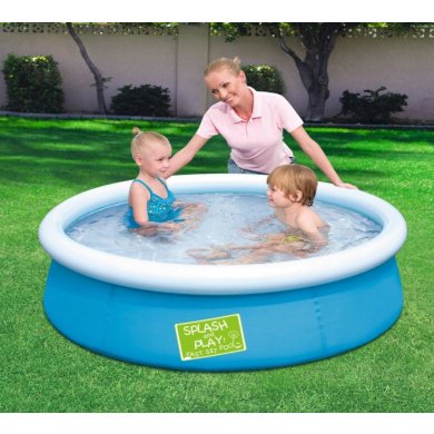 Надувной детский бассейн Bestway 57241 152х38 см Голубой BES57241 фото - 3