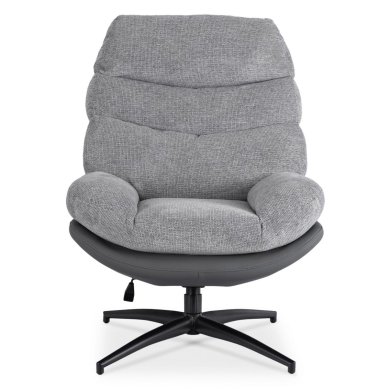 Кресло мягкое поворотное Mebel Elit ASTURIA Серый ME.ASTURIA/P/T/P/E/CZ/FW фото - 2