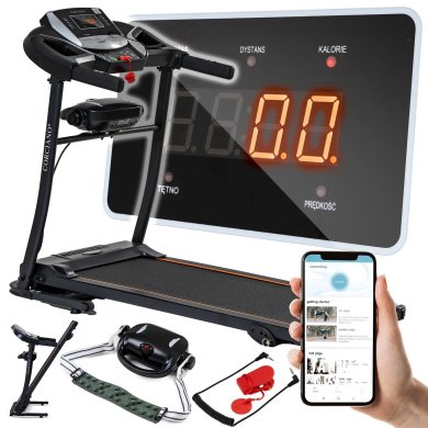 Бігова доріжка з масажером Corciano TRENTO 13 км/г 120 кг 5906333001408 фото - 10