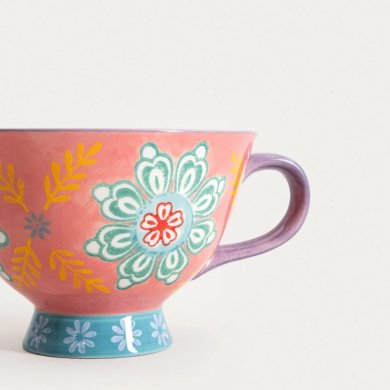 Кружка Homla SHILLA 400 мл Фиолетовый 243025 фото - 2