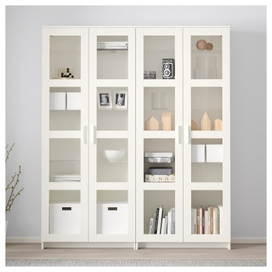 IKEA Вітрина BRIMNES (ИКЕА БРИМНЕС) 49278237 фото - 3