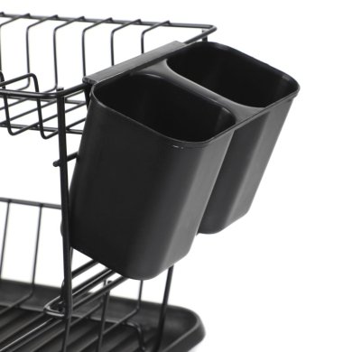 Сушарка для посуду Homla BRECA Чорний - 2 Сушарка для посуду Homla BRECA Чорний 230325 фото - 2