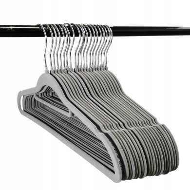 Набор вешалок Kontrast W1003 Welur 20 шт Серый 4.06.212399 фото - 10