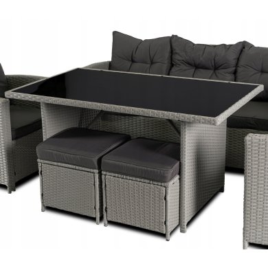 Комплект садових меблів Mebel Elit COLORADO Сірий ME.COLORADO/P фото - 4