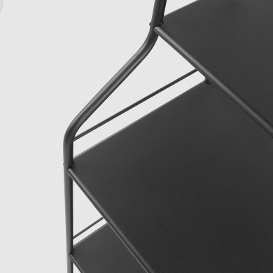 Стеллаж FROSJON Черный - 7 IKEA Стеллаж FROSJON Черный (ИКЕА ФРОССИЯ) 30574902 фото - 7