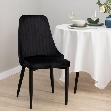 Обеденный стул Homla LOUIS Черный 159153 фото - 11