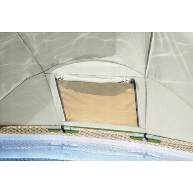 Каркасный бассейн Bestway 5614V POWER STEEL 396х107 см Бежевый 5614V фото - 9