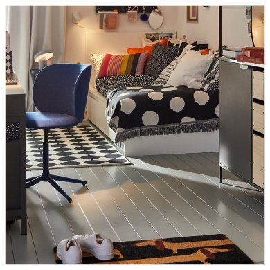 IKEA Придверний килимок ARBETSTAG 40x60 см Принт (ИКЕА АРБЕТСТАГ) 90608070 фото - 5