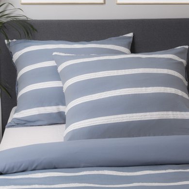 Комплект постельного белья Homla GLAND 160x200 см Голубой 209967 фото - 5