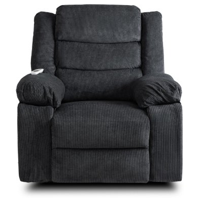 Кресло мягкое раскладное с реклайнером Mebel Elit JASPER Черный ME.JASPER/CZ/T/FW фото - 3