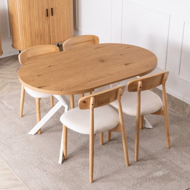 Раскладной обеденный стол Mebel Elit DORIAN Дуб золотой ME.DORIAN/DZ/B/S фото - 9