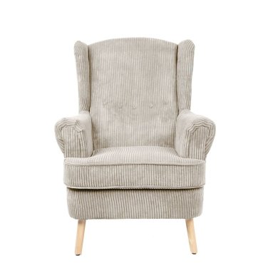 Кресло мягкое Homla FOSSBY FASO Velvet Бежевый - 3 Кресло мягкое Homla FOSSBY FASO Velvet Бежевый 233007 фото - 3