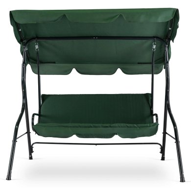 Садовые качели Mebel Elit RENO 180х110х158 см Зеленый - 2 Садовые качели Mebel Elit RENO 180х110х158 см Зеленый ME.RENO/Z/T/OGR/HUS фото - 2