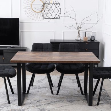 Обеденный стол Mebel Elit GLOS Дуб рустик ME.GLOS/DRU/S фото - 6