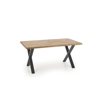 Обеденный стол Halmar APEX 90х160 см Дуб V-PL-APEX_160-ST-DREWNO_LITE фото - 7