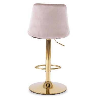 Барний стілець Mebel Elit ARCOS Welur Рожевий ME.ARCOS/R/ZL/V/H фото - 5