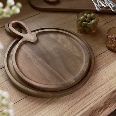 Сервірувальна дошка Homla MOOKA 40x30 см | Дерево 212620 фото - 5