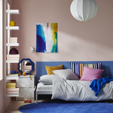 IKEA Комплект постільної білизни PILTANDVINGE 150х200 см Сірий (ИКЕА ПИЛТАНДВИНГЕ) 50579098 фото - 6