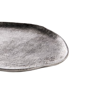 Декоративный поднос Homla GIRONA 24x21x1,5 см Серебристый - 4 Декоративный поднос Homla GIRONA 24x21x1,5 см Серебристый 234733 фото - 4