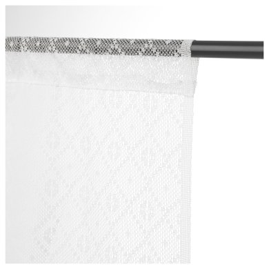 IKEA Тюль MARIELENA 150х50 см Белый (ИКЕА МАРИЕЛЕНА) 00417428 фото - 3