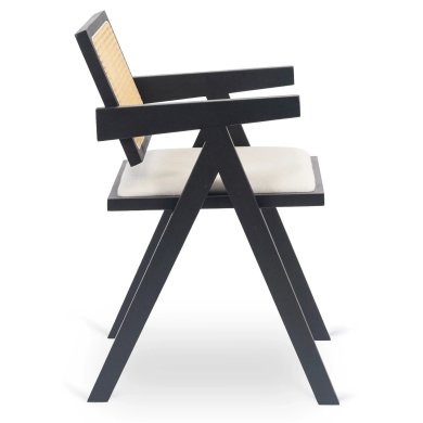 Обеденный стул Mebel Elit MADERA 2 Черный ME.MADERA2/BZ/T/CZ/DK/K фото - 3