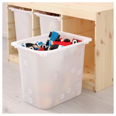 IKEA Стеллаж с контейнерами TROFAST (ИКЕА ТРОФАСТ) 09102532 фото - 2