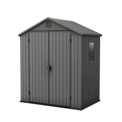 Садовий будиночок Keter DARWIN 190х121х221 см Сірий 249363 фото - 2
