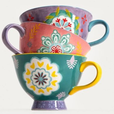 Кружка Homla SHILLA 400 мл Фиолетовый 243025 фото - 6