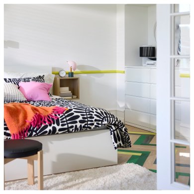 IKEA Ковер VOLLERSLEV 160x230 см Белый (ИКЕА ФОЛЛЕРСЛЕВ) 30492572 фото - 8