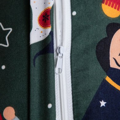 Комплект постельного белья Homla AITONA 160x200 см Зеленый 236354 фото - 4