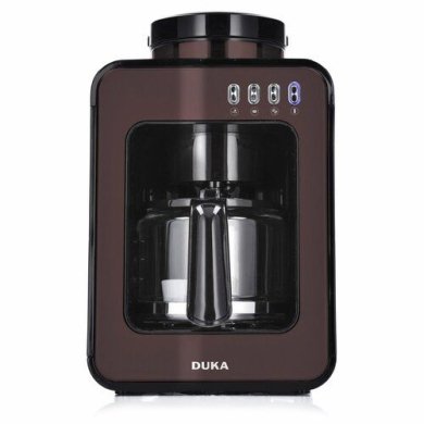 Кофемашина с фильтром и кофемолкой Duka Boje | Коричневый 2220305 фото - 3